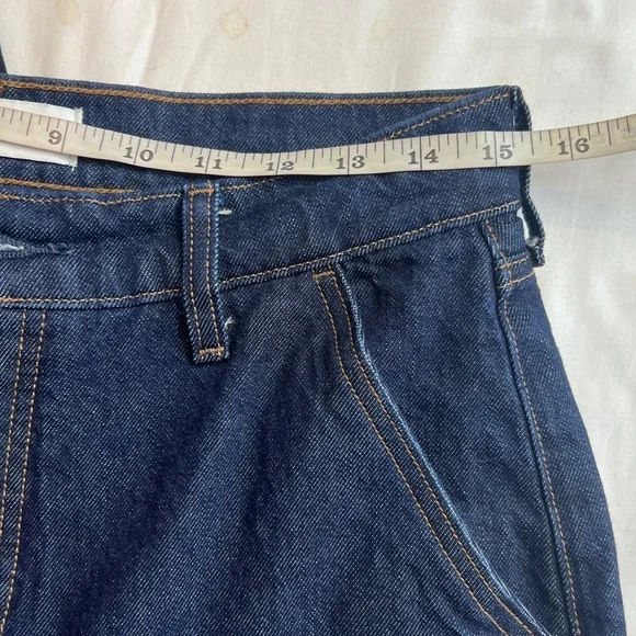 Abercrombie & Fitch High Rise Wide Leg Jean SZ 28 New - Picture 7 of 9